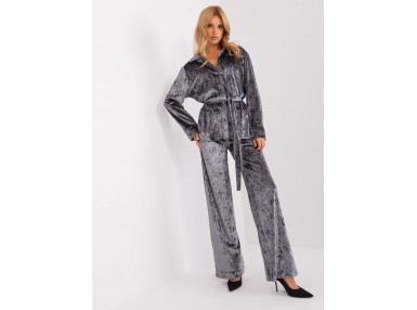 Ensemble gris foncé