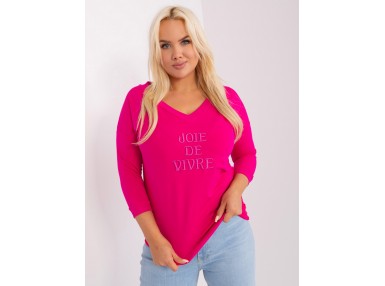 T-shirt en coton - fuchsia