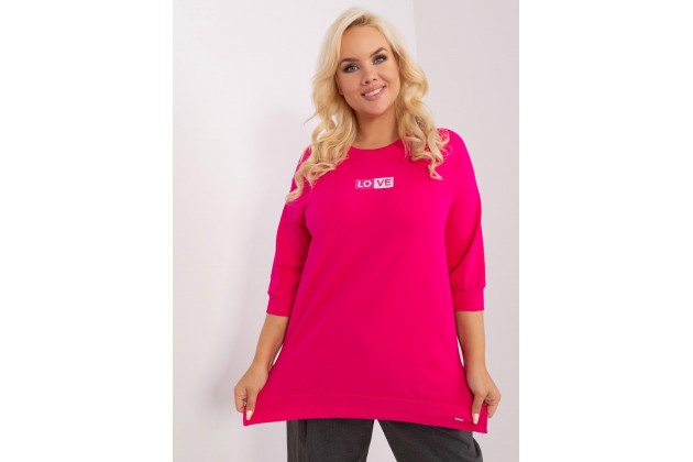 T-shirt en coton - fuchsia