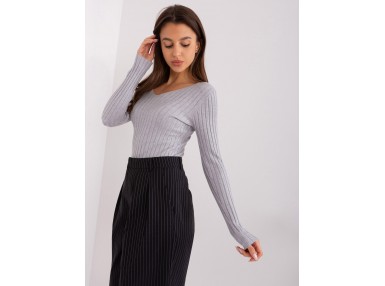 Pull - gris clair