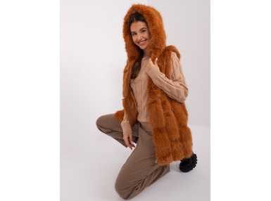 Gilet marron clair