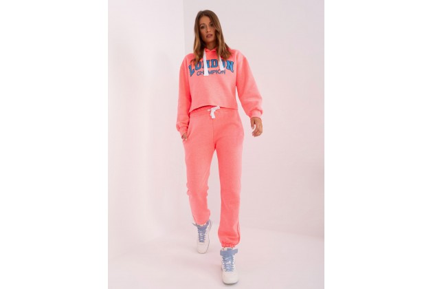 Ensemble rose fluo