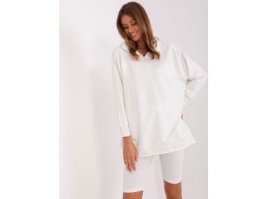 Ensemble avec sweat et short - écru