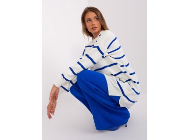 Pull bleu cobalt