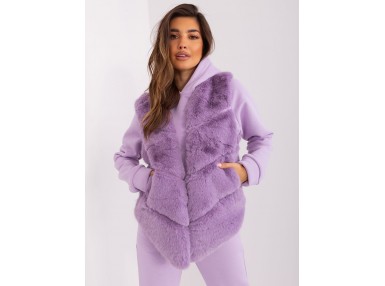Gilet violet clair