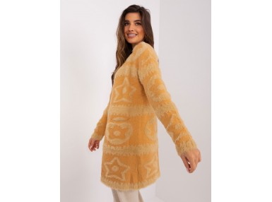 Cardigan avec alpaga - camel