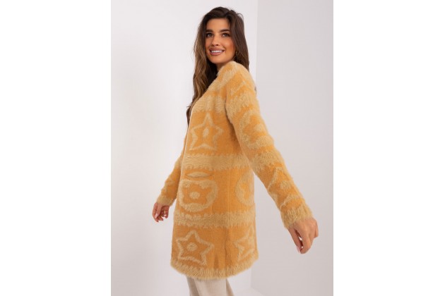 Cardigan avec alpaga - camel
