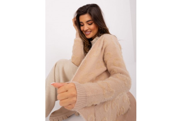 Long gilet Femme - beige