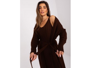 Ensemble marron foncé
