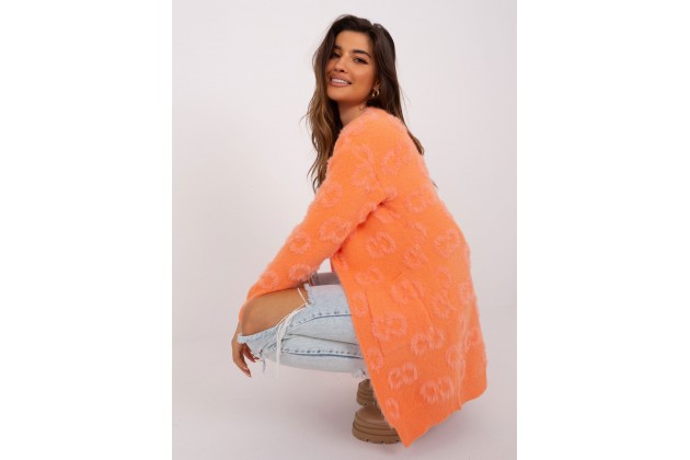 Long gilet Femme - orange