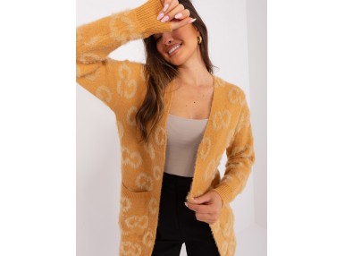 Long gilet Femme - camel