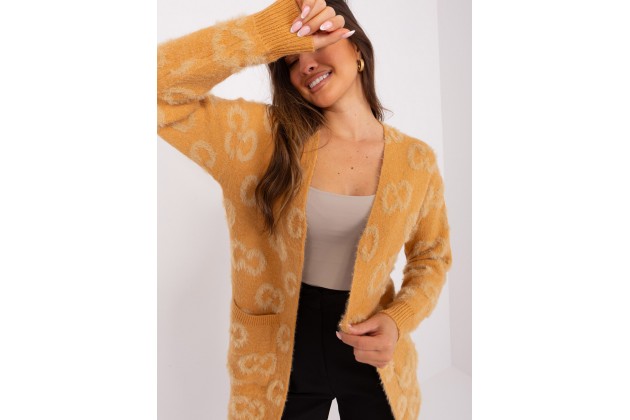 Long gilet Femme - camel