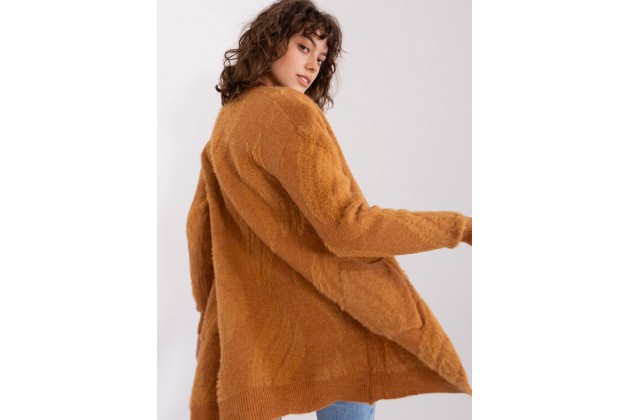 Long gilet Femme - camel