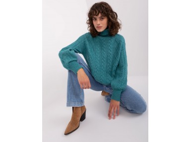 Pull turquoise