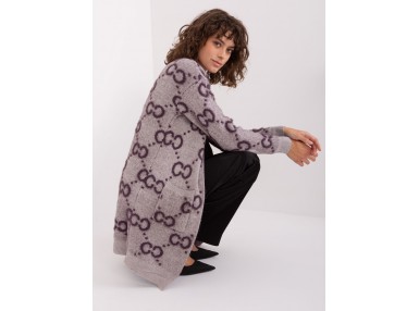 Pull violet foncé