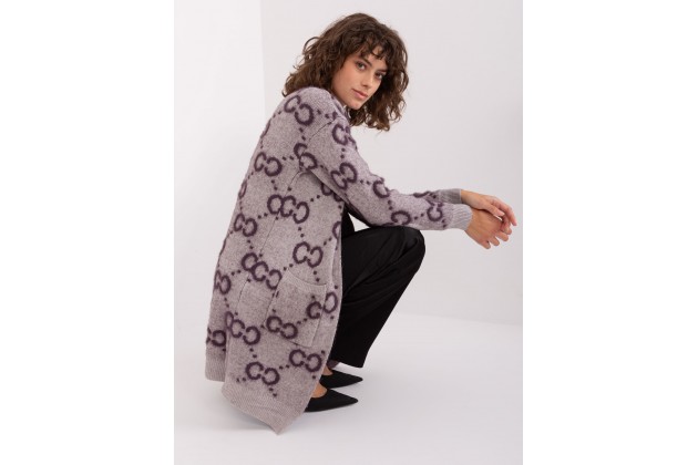 Pull violet foncé