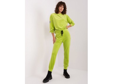 Ensemble avec chemisier et pantalon - de chaux