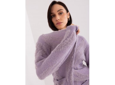 Long gilet Femme - violet clair