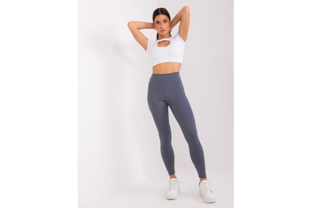 Legging sculptant à taille haute - graphite