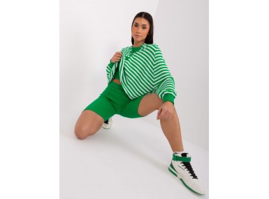 Ensemble sportif trois pièces - blanc et vert