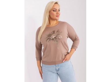T-shirt en coton - beige