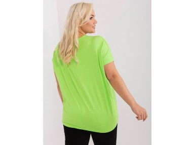 T-shirt à encolure ronde - vert clair
