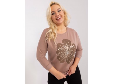 T-shirt à manches longues - beige foncé