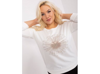 T-shirt avec imprimé - éqru