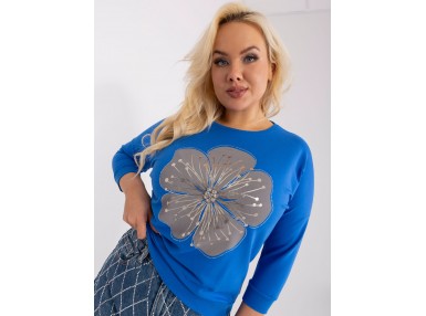 T-shirt à manches longues - bleu