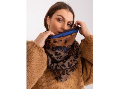 Echarpe tube et snood - camel