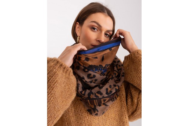 Echarpe tube et snood - camel