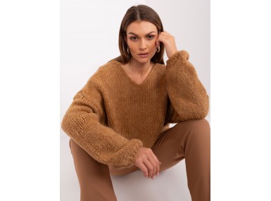 Pull oversize - camel