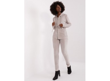 Ensemble confort avec sweat et pantalon - gris