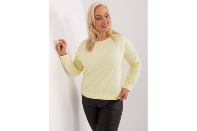T-shirt en cotton - jaune clair