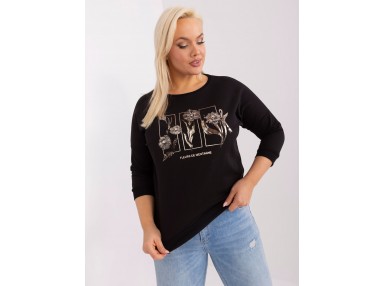 T-shirt en cotton - noir
