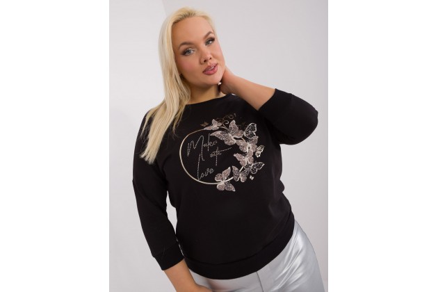 T-shirt en cotton - noir
