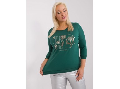 T-shirt en cotton - vert foncé