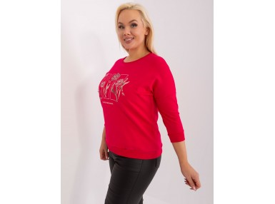 T-shirt en cotton - rouge