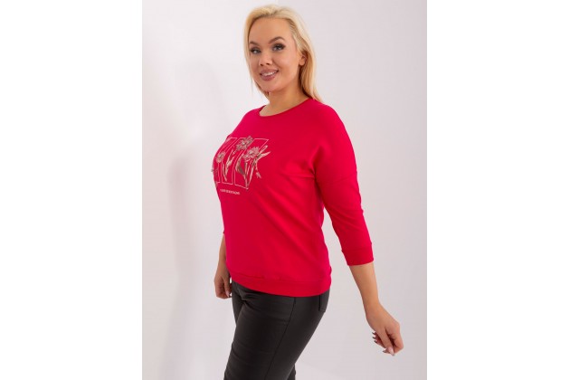 T-shirt en cotton - rouge