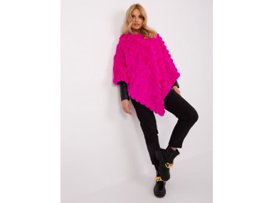 Poncho - fuchsia