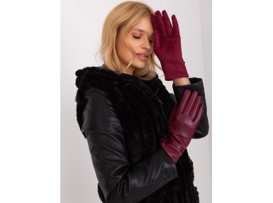 Gants - bordeaux