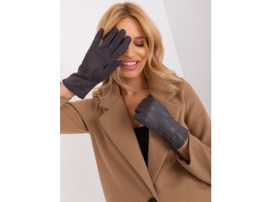  Gants en cuir - gris