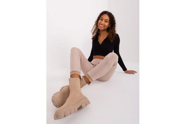 Pantalon de jogging - beige clair