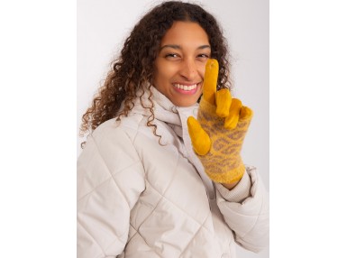 Gants - jaune foncé