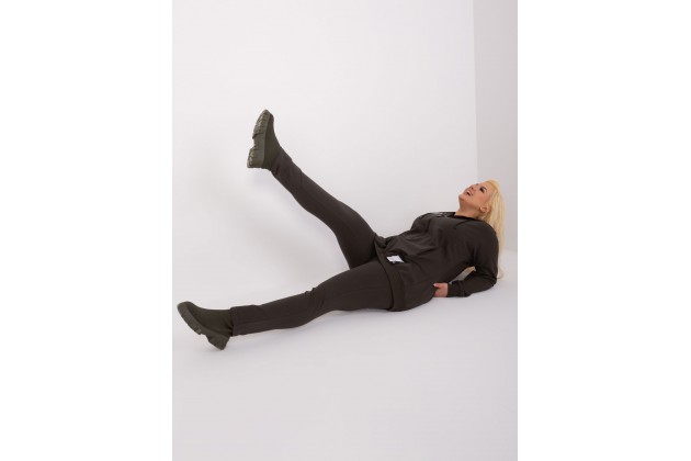 Ensemble avec sweat et pantalon - kaki