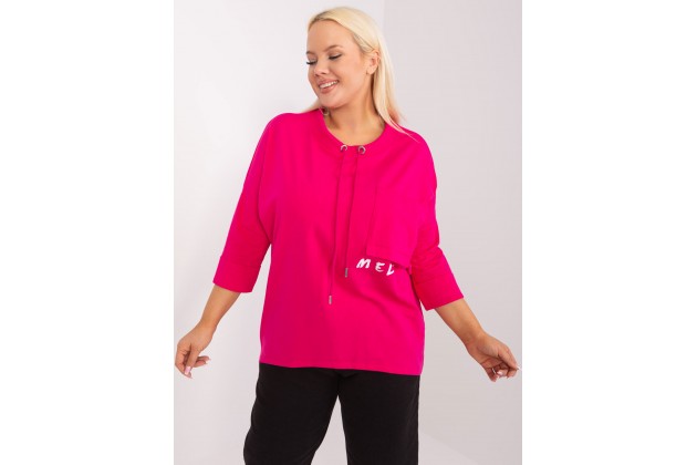 T-shirt en coton - fuchsia