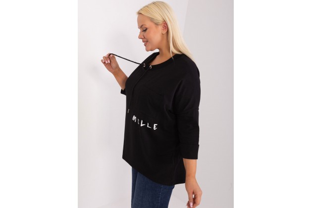 T-shirt en coton - noir