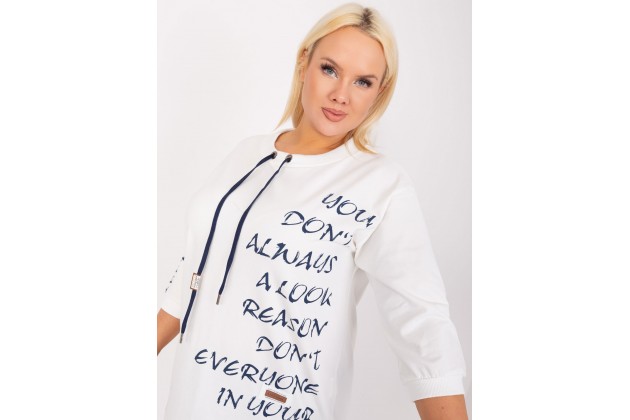 Sweat-shirt - blanc