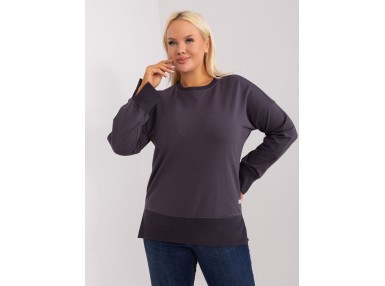 Sweat-shirt col rond - graphite