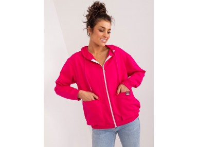 Sweat zippé - fuchsia